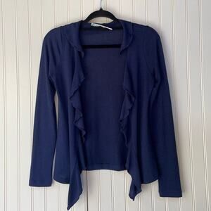 Urban Outfitters Kimchi Blue Women’s Ruffles Cardigan Sweater Size Small